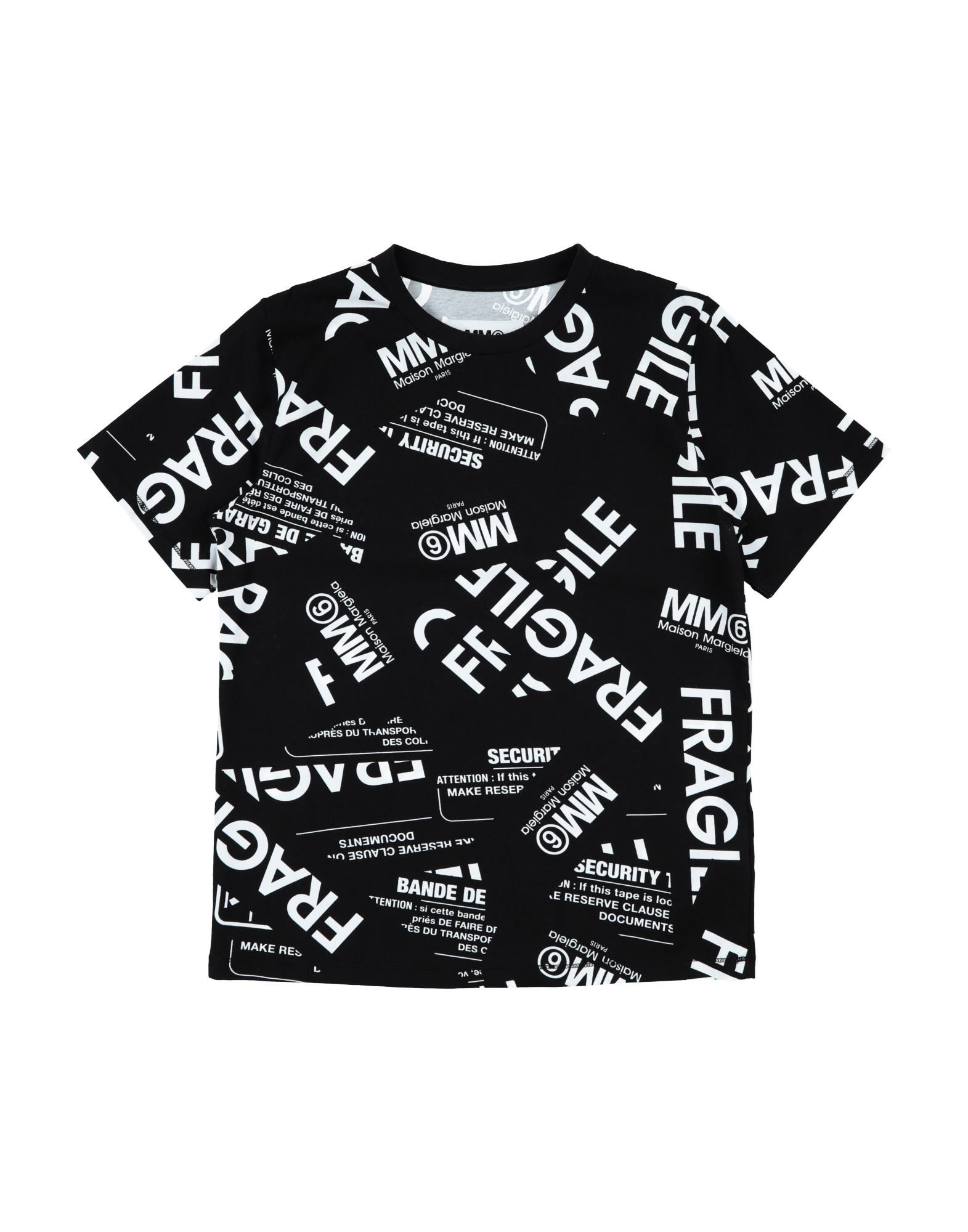 MM6 MAISON MARGIELA T-shirts Kinder Schwarz von MM6 MAISON MARGIELA