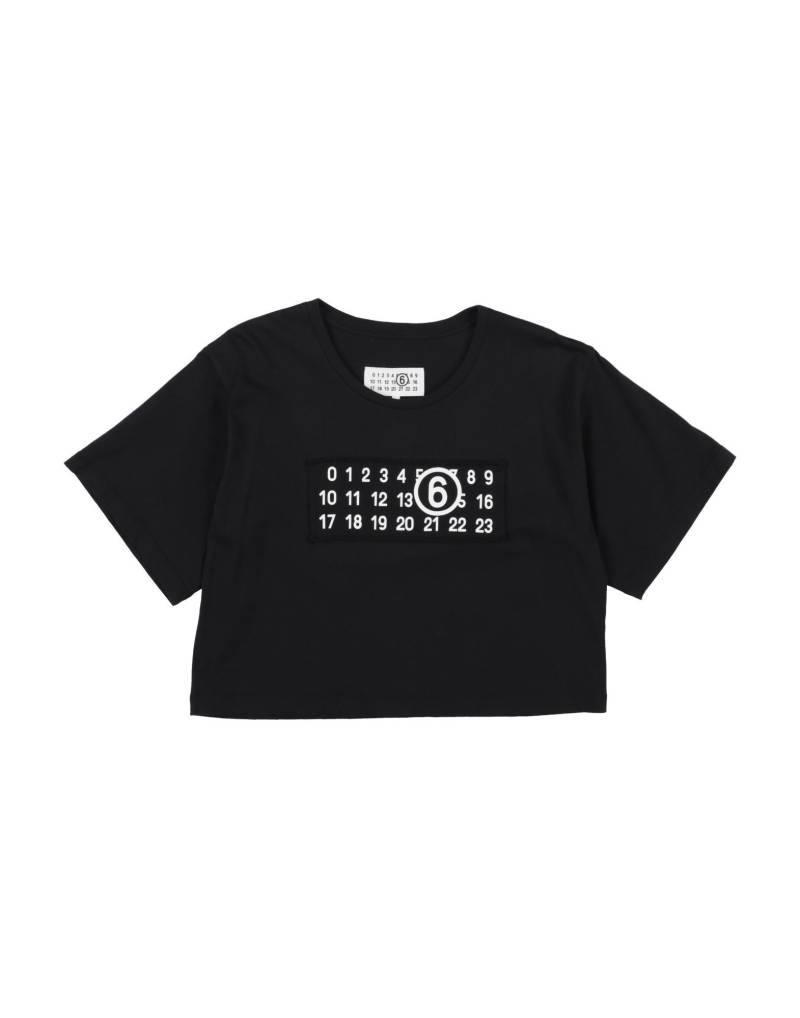 MM6 MAISON MARGIELA T-shirts Kinder Schwarz von MM6 MAISON MARGIELA