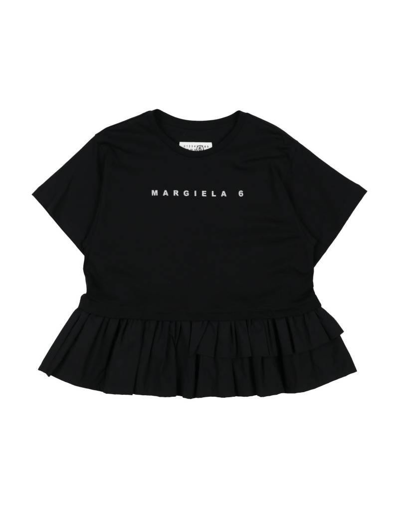 MM6 MAISON MARGIELA T-shirts Kinder Schwarz von MM6 MAISON MARGIELA