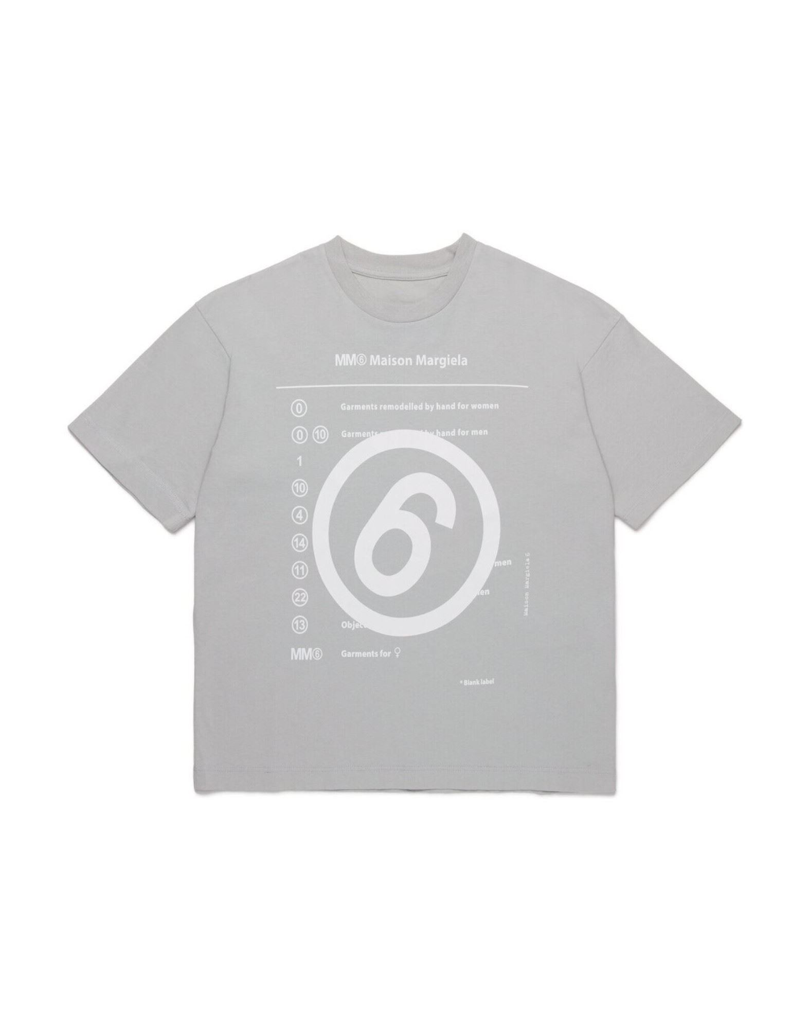 MM6 MAISON MARGIELA T-shirts Kinder Taubengrau von MM6 MAISON MARGIELA