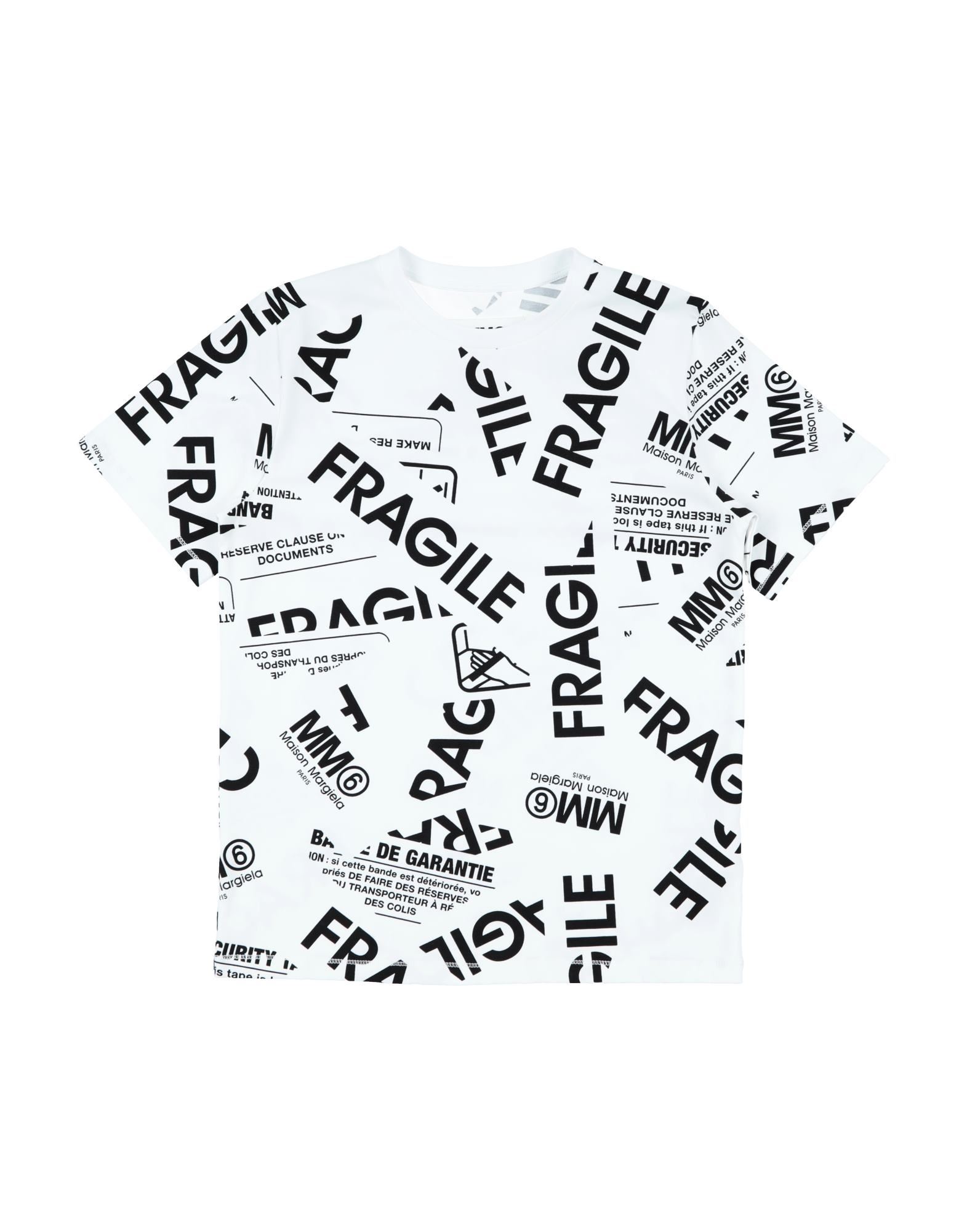 MM6 MAISON MARGIELA T-shirts Kinder Weiß MM6 MAISON MARGIELA T-shirts Kinder Weiß von MM6 MAISON MARGIELA
