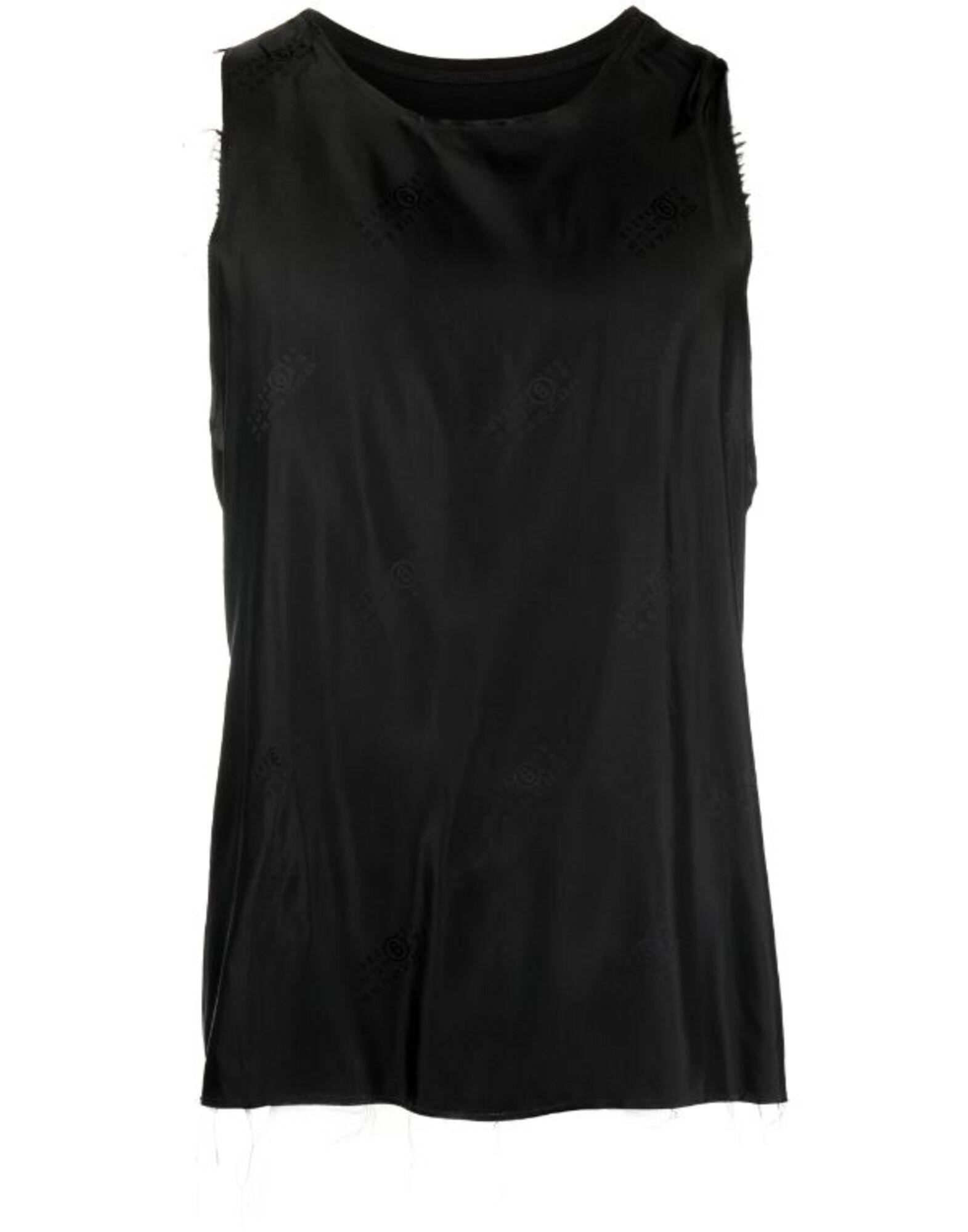 MM6 MAISON MARGIELA Tank Top Herren Schwarz von MM6 MAISON MARGIELA