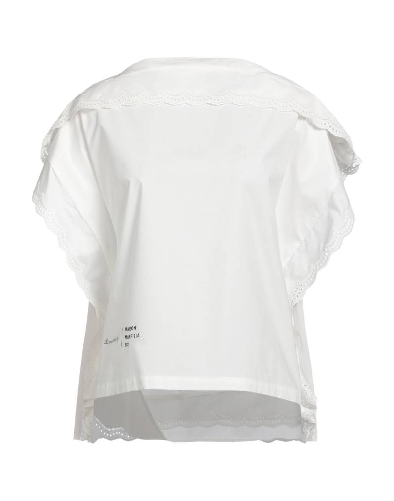MM6 MAISON MARGIELA Top Damen Weiß von MM6 MAISON MARGIELA