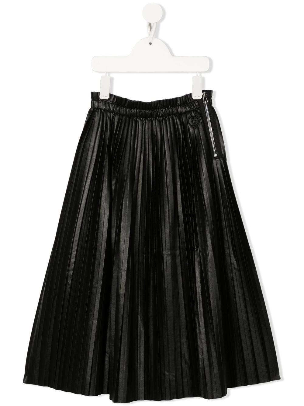 MM6 Maison Margiela Kids Klassischer Faltenrock - Schwarz von MM6 Maison Margiela Kids