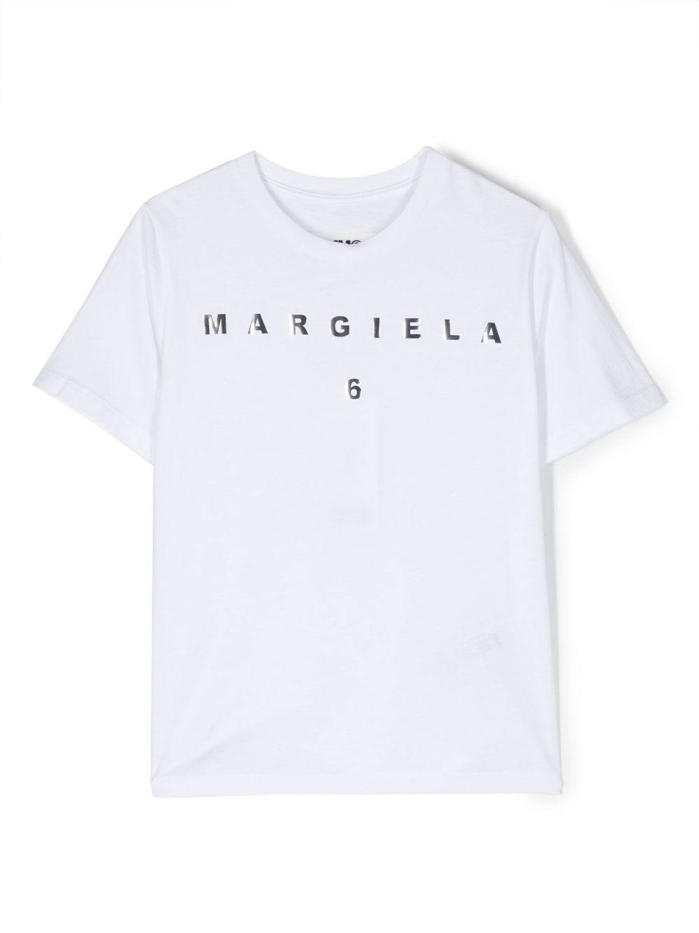 MM6 Maison Margiela Kids T-Shirt mit Logo-Print - Weiß von MM6 Maison Margiela Kids