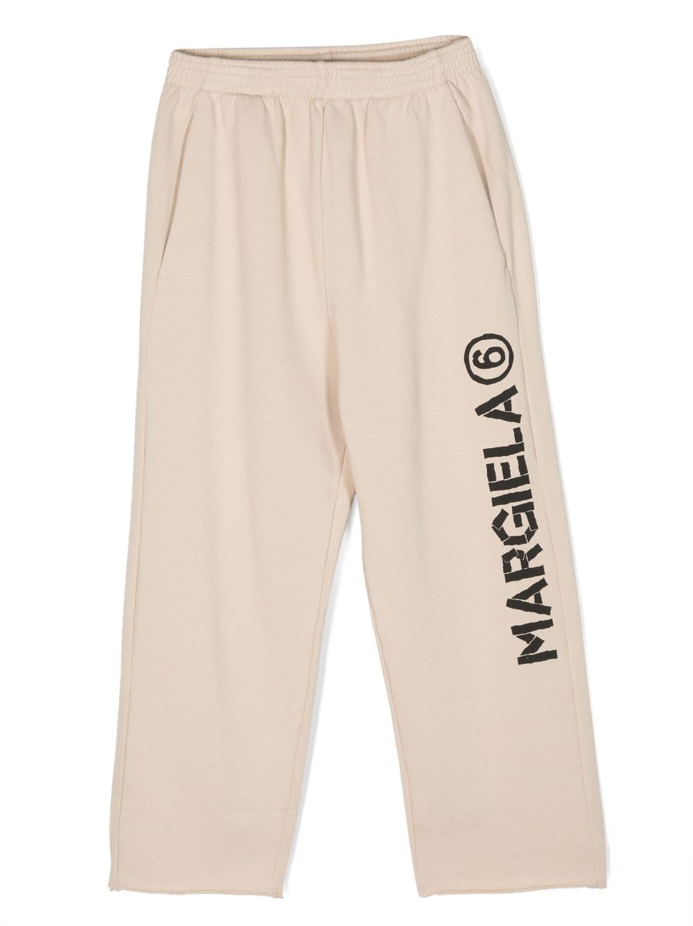 MM6 Maison Margiela Kids Jogginghose mit Logo-Print - Nude von MM6 Maison Margiela Kids