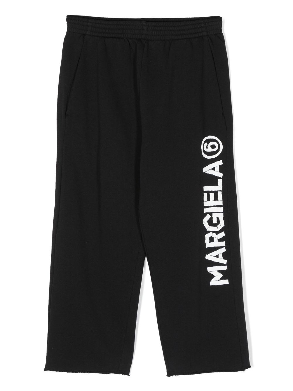 MM6 Maison Margiela Kids Jogginghose mit Logo-Print - Schwarz von MM6 Maison Margiela Kids