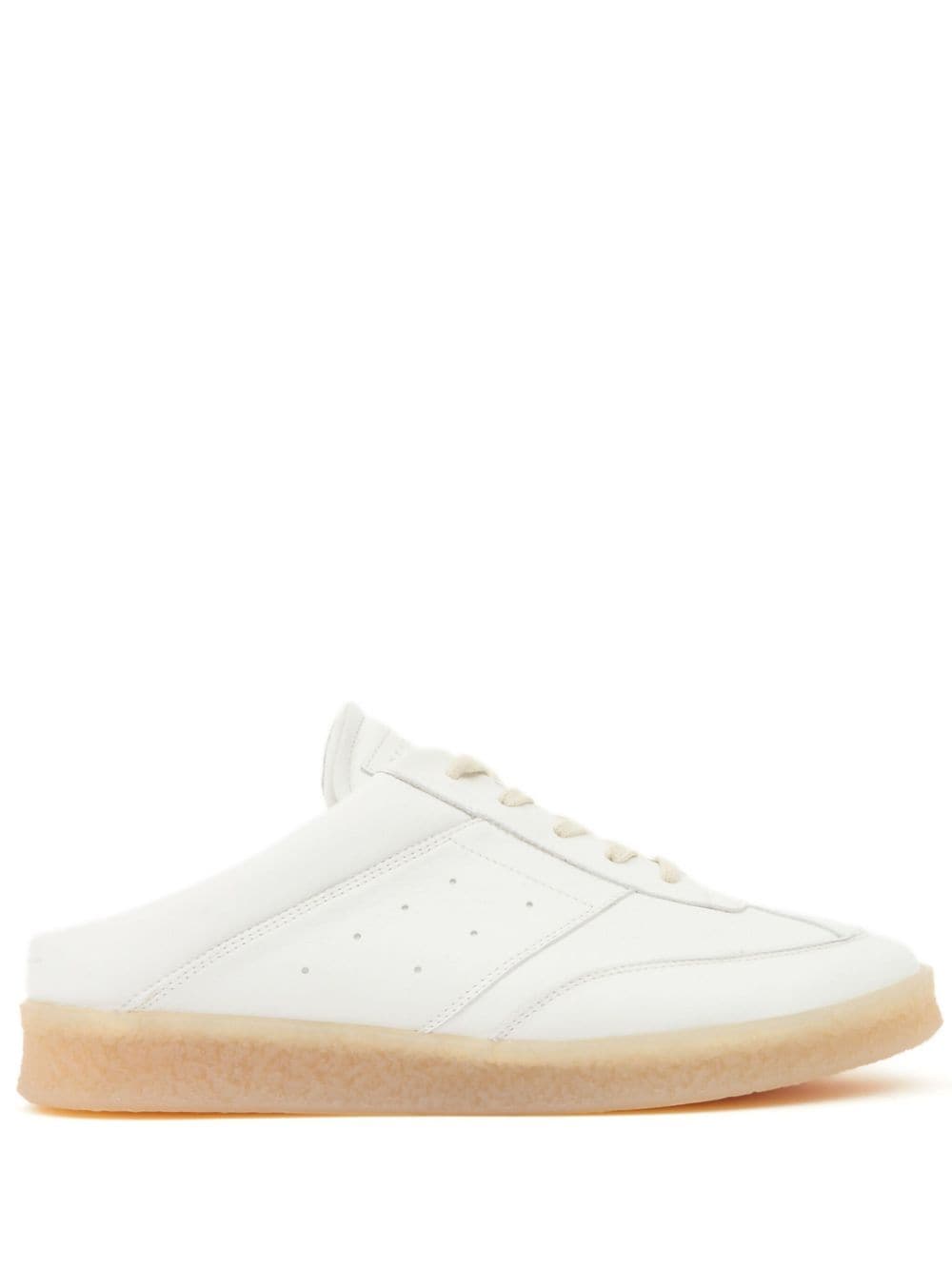 MM6 Maison Margiela 6 Court Slip-On-Sneakers - Weiß von MM6 Maison Margiela