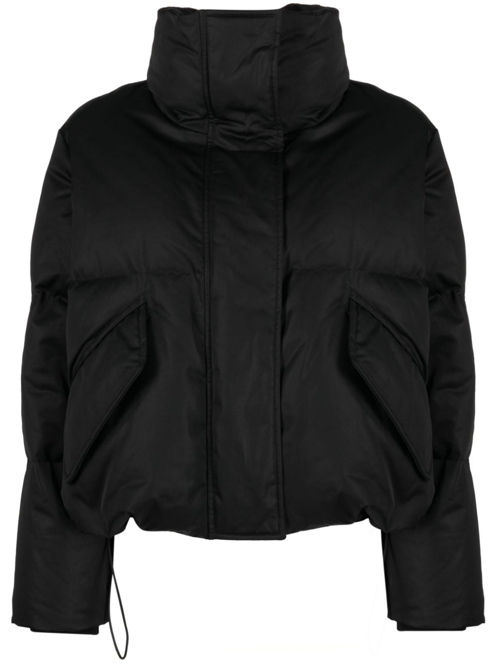 MM6 Maison Margiela Gefütterte Jacke mit Nummern - Schwarz von MM6 Maison Margiela