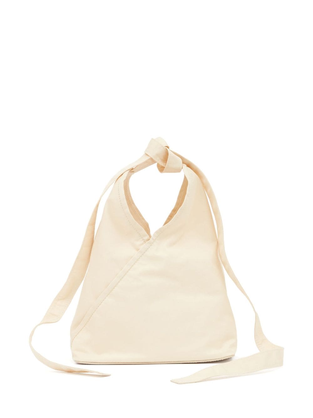 MM6 Maison Margiela Handtasche mit Knotendetail - Nude von MM6 Maison Margiela