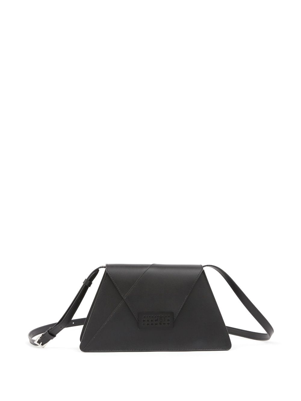 MM6 Maison Margiela Mittelgroße Numeric Schultertasche - Schwarz von MM6 Maison Margiela