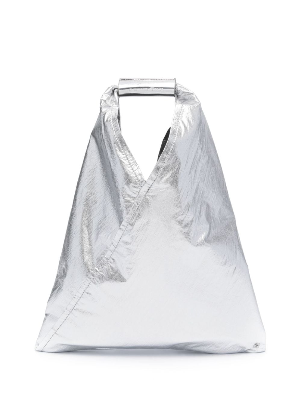 MM6 Maison Margiela Mini Japanese Shopper - Silber von MM6 Maison Margiela