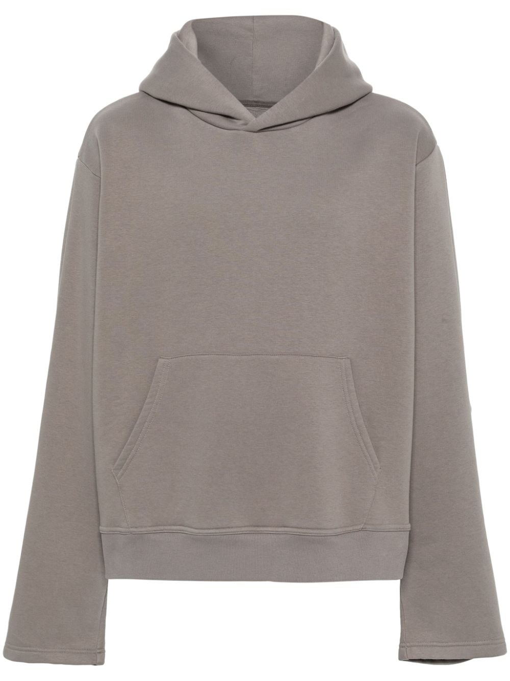 MM6 Maison Margiela Melierter Hoodie mit tiefen Schultern - Nude von MM6 Maison Margiela