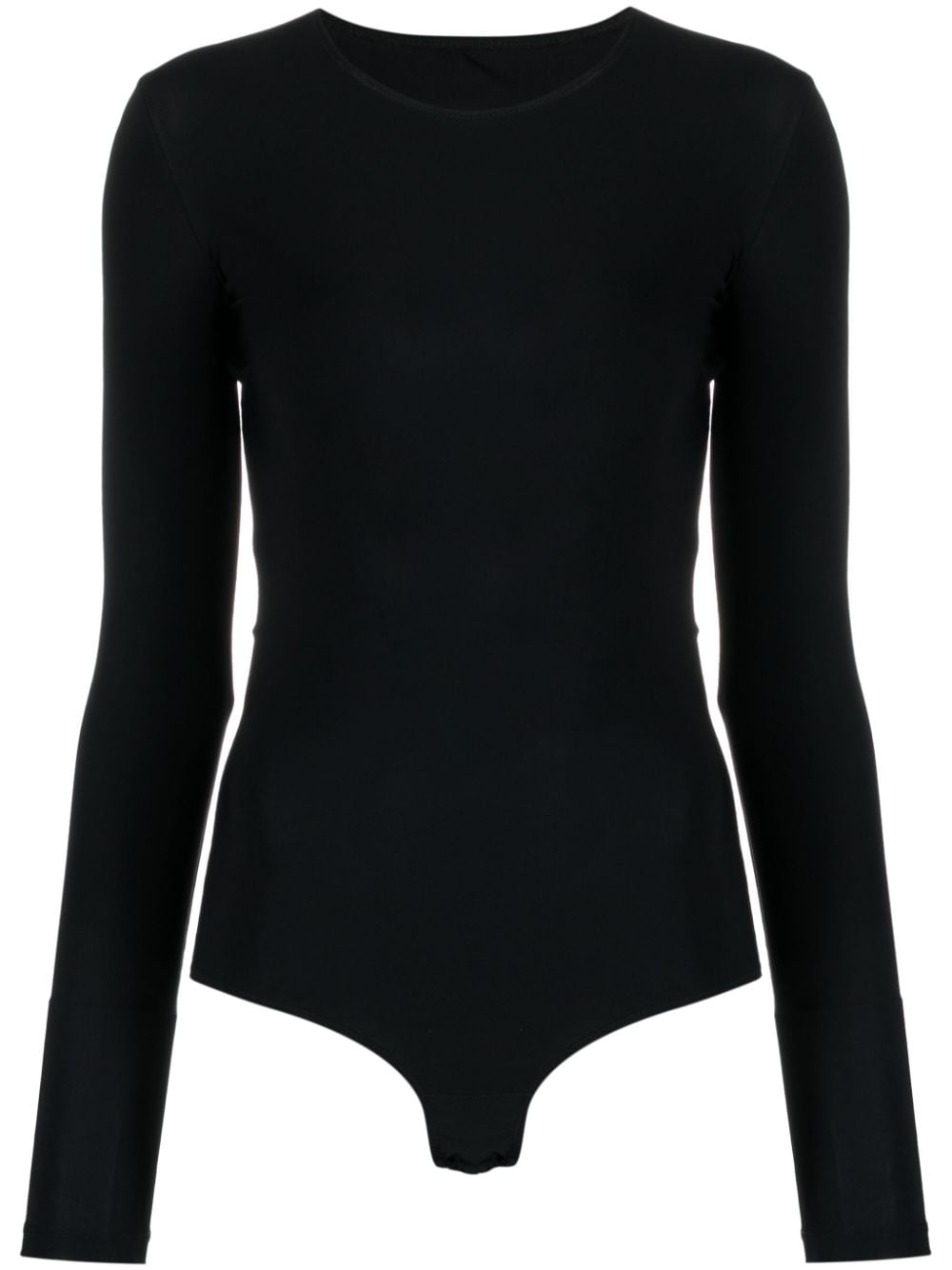 MM6 Maison Margiela Body mit langen Ärmeln - Schwarz von MM6 Maison Margiela