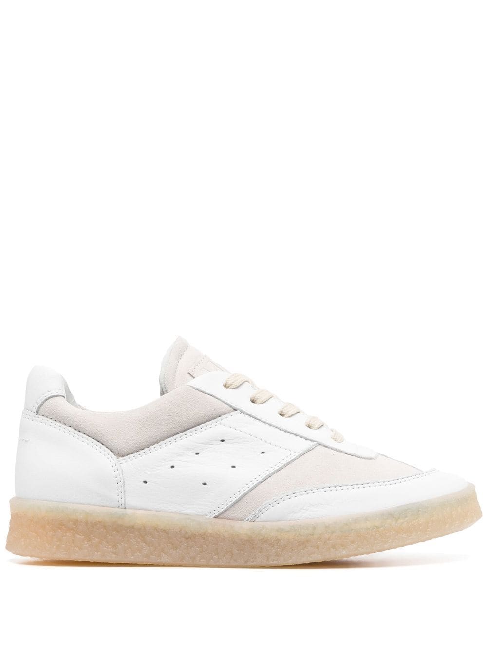 MM6 Maison Margiela Sneakers mit Kontrasteinsätzen - Weiß von MM6 Maison Margiela