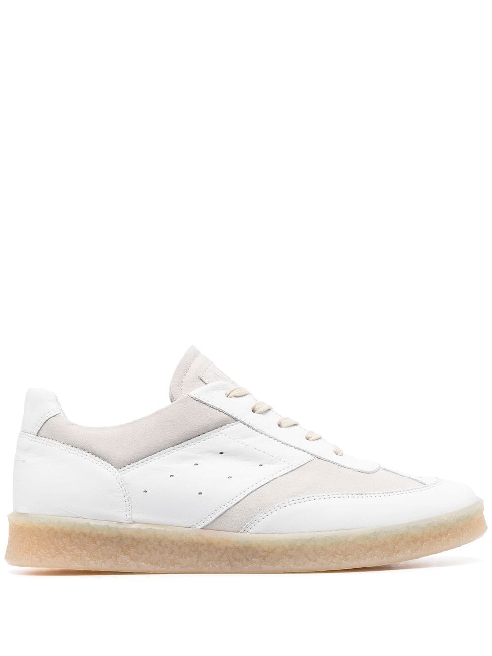 MM6 Maison Margiela Sneakers mit Kontrasteinsätzen - Weiß von MM6 Maison Margiela