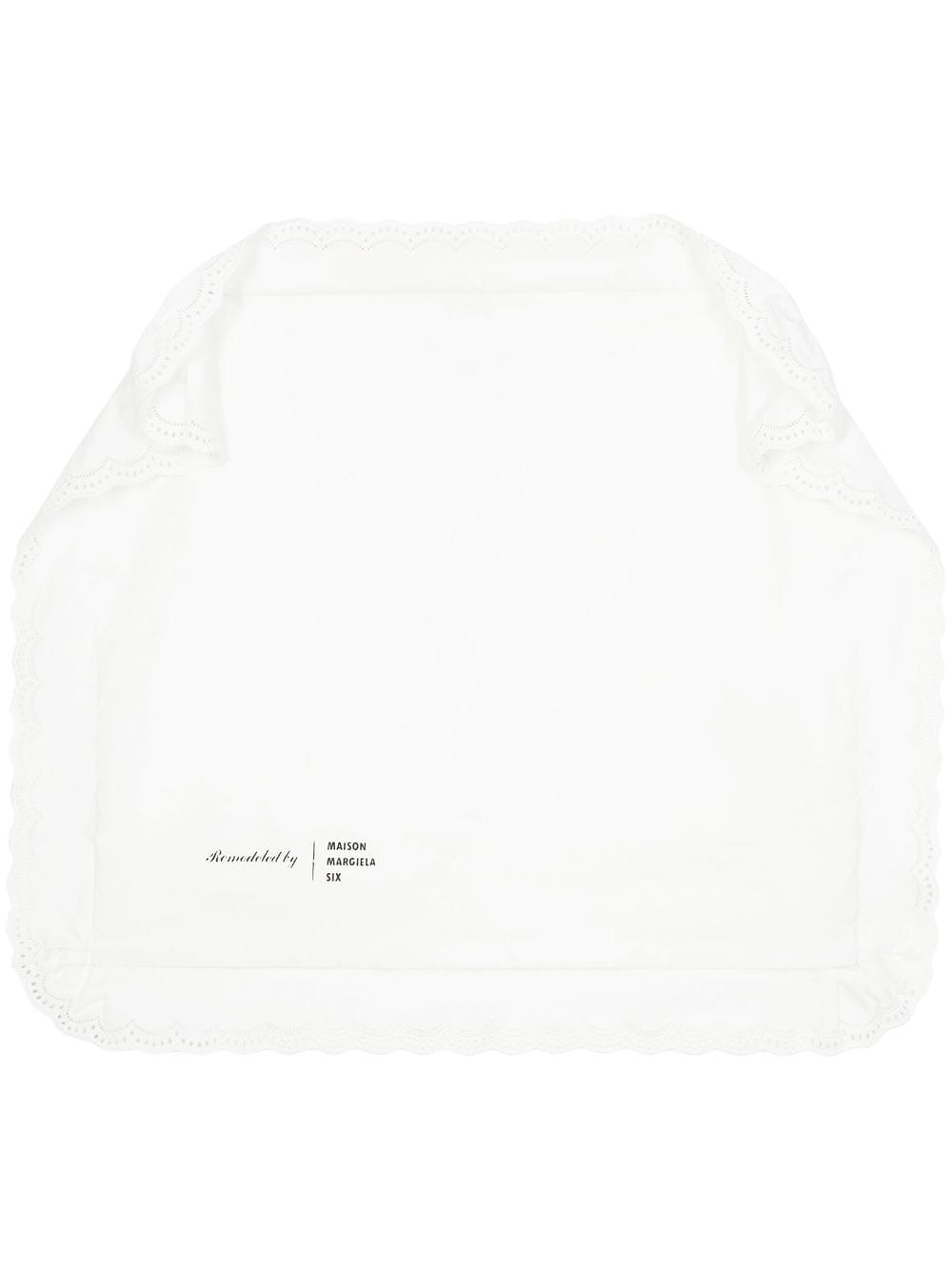 MM6 Maison Margiela Ärmelloses Top - Weiß von MM6 Maison Margiela