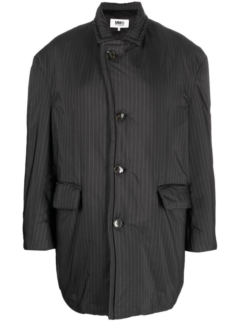 MM6 Maison Margiela Geknöpfte Jacke - Schwarz von MM6 Maison Margiela