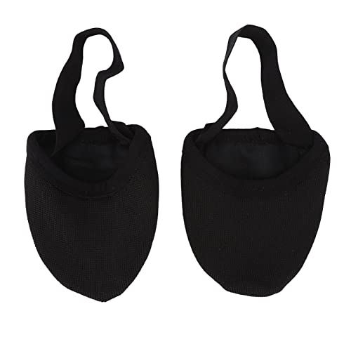 MMABEUTF Für die halbe Sohle - atmungsaktives dehnbares Schlupf - Widerstandes halb sozialer Ballettschuhe für Tanz- und Yoga -Übung (L) von MMABEUTF