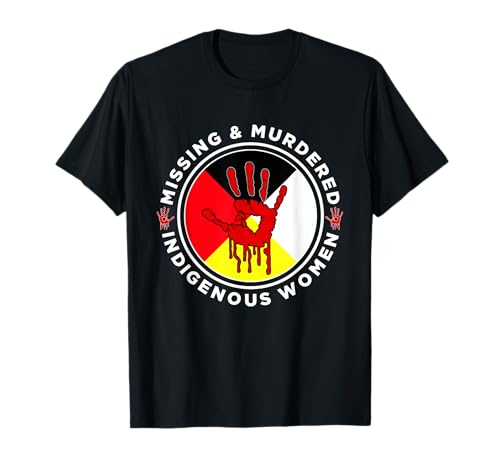 MMIW Missing & Murdered Indigenous Women Medizinrad mmiw T-Shirt von MMIW & MMIWG Native American Indigenous Shirts