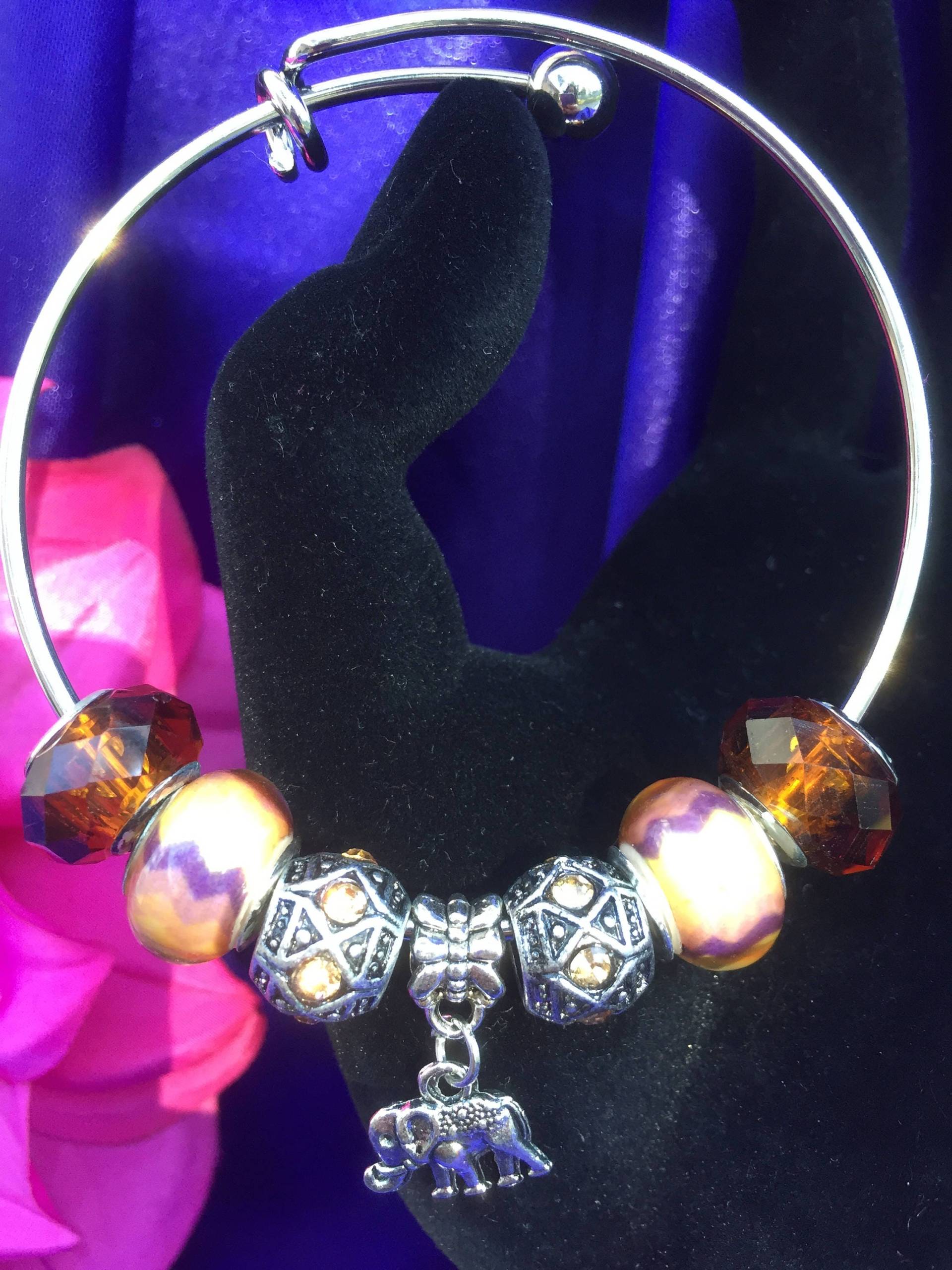 Armreif Perlen Armbänder von MMJewelryCandlesCo