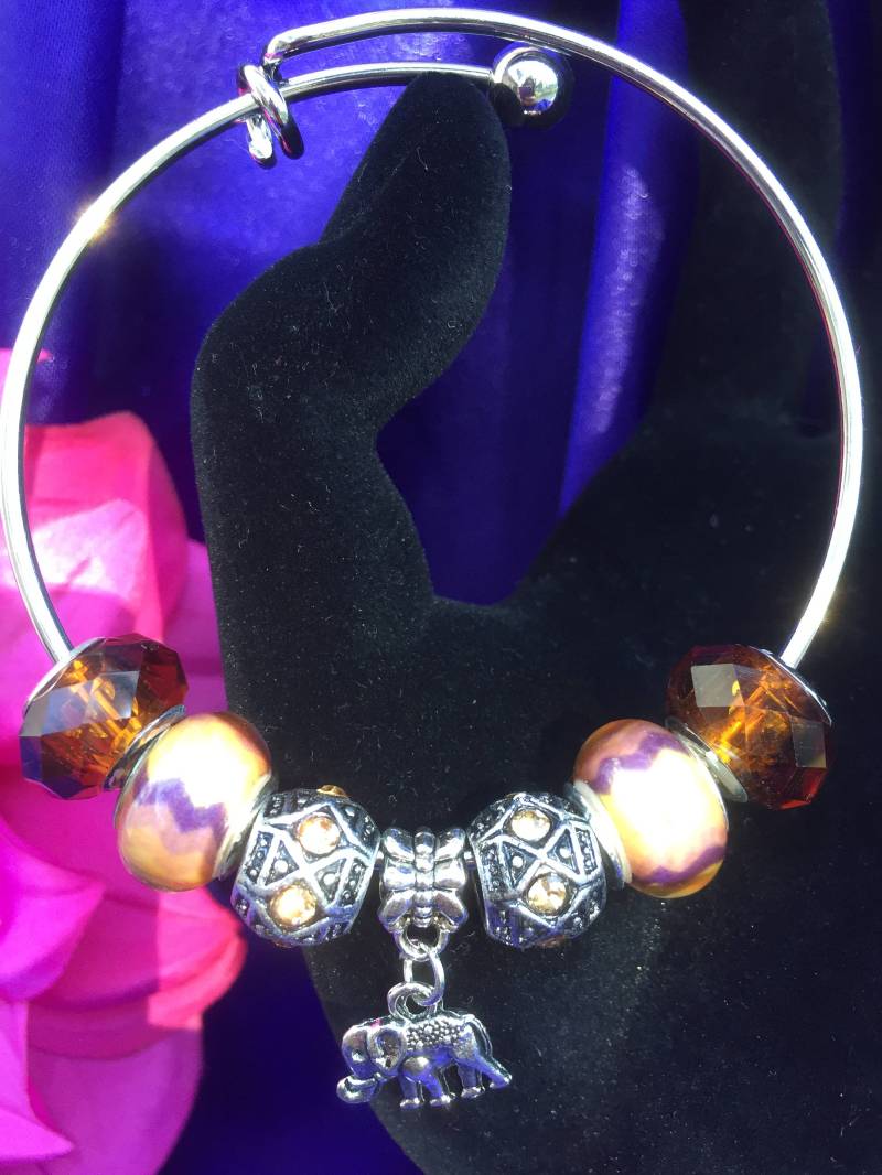 Armreif Perlen Armbänder Armreif Perlen Armbänder von MMJewelryCandlesCo