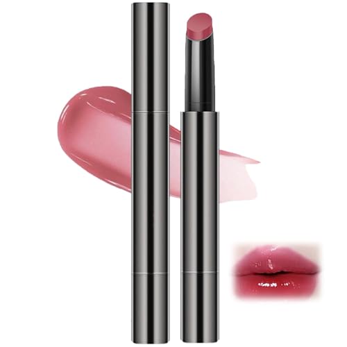 Jelly Gloss Lippenstift, langanhaltend, wasserfest, lichtecht, nicht klebend, getönter, feuchtigkeitsspendender und pflegender Lippenstift, aufhellender Lippenstift für Lippenkonturen für Frauen Jelly Gloss Lippenstift, langanhaltend, wasserfest, lichtecht, nicht klebend, getönter, feuchtigkeitsspendender und pflegender Lippenstift, aufhellender Lippenstift für Lippenkonturen für Frauen von MMLLAOSW