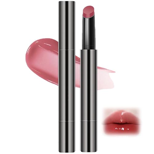 Jelly Gloss Lippenstift, langanhaltend, wasserfest, lichtecht, nicht klebend, getönter, feuchtigkeitsspendender und pflegender Lippenstift, aufhellender Lippenstift für Lippenkonturen für Frauen Jelly Gloss Lippenstift, langanhaltend, wasserfest, lichtecht, nicht klebend, getönter, feuchtigkeitsspendender und pflegender Lippenstift, aufhellender Lippenstift für Lippenkonturen für Frauen von MMLLAOSW