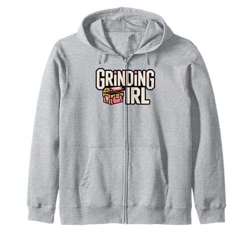 Grinding IRL MMO RPG Herren Damen Kinder Geschenk Kapuzenjacke von MMO RPG Forever