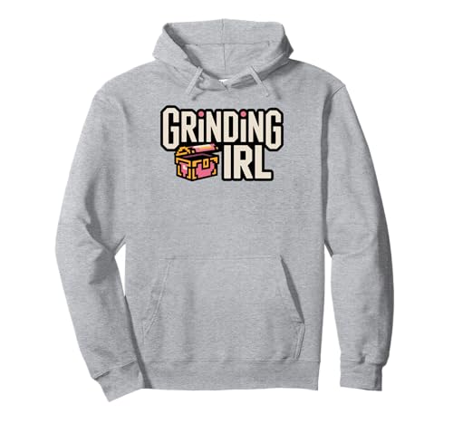 Grinding IRL MMO RPG Herren Damen Kinder Geschenk Pullover Hoodie von MMO RPG Forever