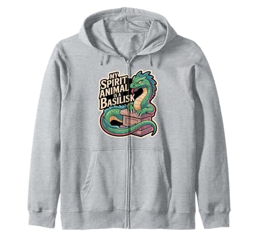 My Spirit Animal is a Basilisk MMO RPG Männer Frauen Kinder Geschenk Kapuzenjacke von MMO RPG Forever