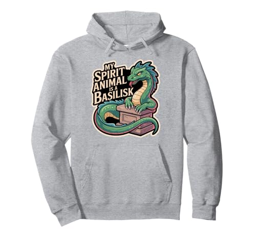 My Spirit Animal is a Basilisk MMO RPG Männer Frauen Kinder Geschenk Pullover Hoodie von MMO RPG Forever