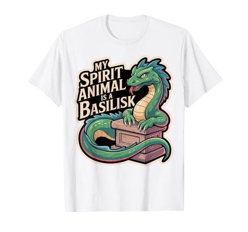 My Spirit Animal is a Basilisk MMO RPG Männer Frauen Kinder Geschenk T-Shirt von MMO RPG Forever