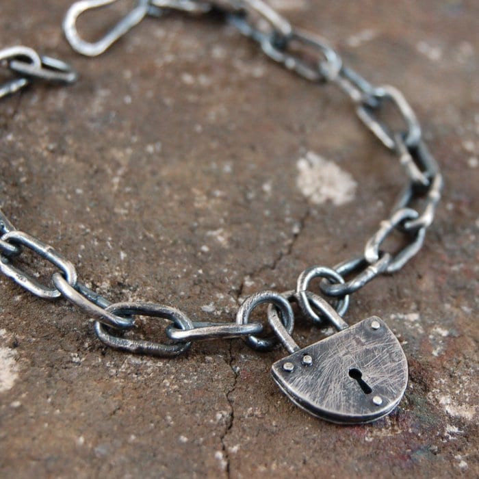 Herren Silber Armband, Kettenarmband, Kettenarmband Silber von MMRomanowicz