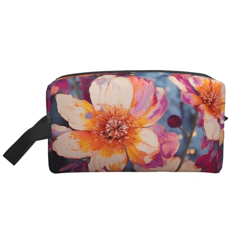 Angel Wing tragbare große Kapazität Reise-Kulturbeutel (Druckmodelle) wasserdichte Make-up-Aufbewahrungstasche für Männer und Frauen für Geschäftsreisen, Fitness, Badezimmer, tägliche Aufbewahrung von MMSJSBVY