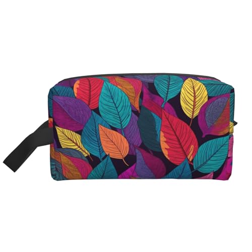 Blue Tentacles tragbare Reise-Kulturbeutel mit großer Kapazität (Druckmodelle) wasserdichte Make-up-Aufbewahrungstasche für Männer und Frauen für Geschäftsreisen, Fitness, Badezimmer, tägliche von MMSJSBVY