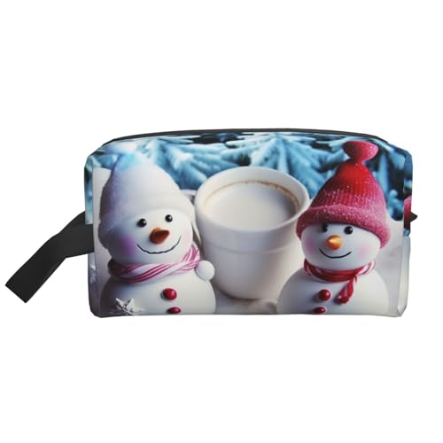 Blue Tentacles tragbare Reise-Kulturbeutel mit großer Kapazität (Druckmodelle) wasserdichte Make-up-Aufbewahrungstasche für Männer und Frauen für Geschäftsreisen, Fitness, Badezimmer, tägliche von MMSJSBVY