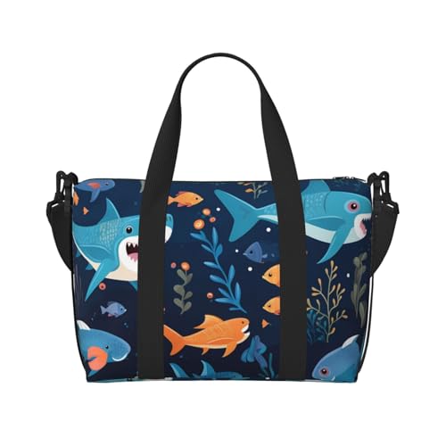 Dream Bunte Reisetasche, Unisex, wasserabweisend, Wochenend-Turnbeutel, großes Fassungsvermögen, verstellbarer Schultergurt, Reisetasche, Delfin, Einheitsgröße Dream Bunte Reisetasche, Unisex, wasserabweisend, Wochenend-Turnbeutel, großes Fassungsvermögen, verstellbarer Schultergurt, Reisetasche, Delfin, Einheitsgröße von MMSJSBVY