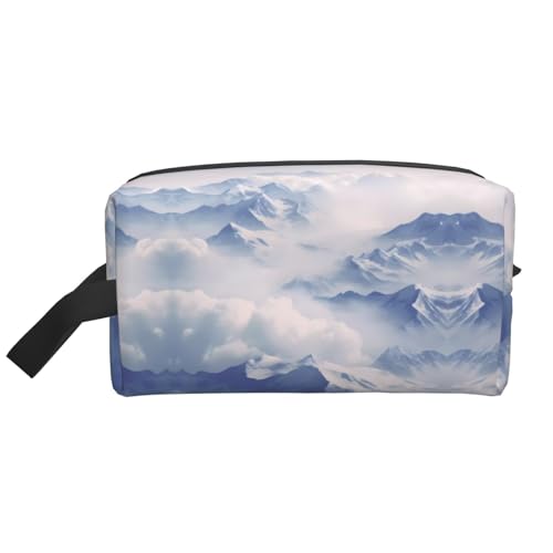 Hong Kong tragbare große Kapazität Reise-Kulturbeutel (Druckmodelle) wasserdichte Make-up-Aufbewahrungstasche für Männer und Frauen für Geschäftsreisen, Fitness, Badezimmer, tägliche Aufbewahrung von MMSJSBVY