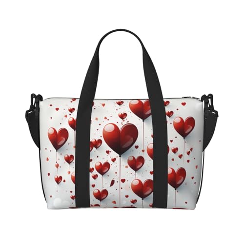 MMSJSBVY Romantic Roses Reisetasche, Unisex, wasserabweisend, Wochenend-Turnbeutel, große Kapazität, verstellbarer Schultergurt, Reisetasche, Romantische Liebe, Einheitsgröße MMSJSBVY Romantic Roses Reisetasche, Unisex, wasserabweisend, Wochenend-Turnbeutel, große Kapazität, verstellbarer Schultergurt, Reisetasche, Romantische Liebe, Einheitsgröße von MMSJSBVY