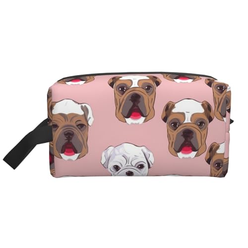 Reindeer tragbare große Kapazität Reise-Kulturbeutel (Druckmodelle) wasserdichte Make-up-Aufbewahrungstasche für Männer und Frauen für Geschäftsreisen, Fitness, Badezimmer, tägliche Aufbewahrung von MMSJSBVY