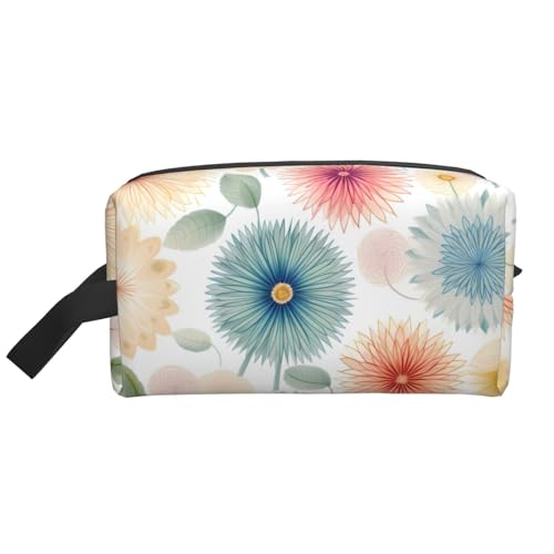 Tragbare Kulturbeutel mit großer Kapazität für unterwegs, Motiv: Weihnachtswichtel, wasserdichte Make-up-Aufbewahrungstasche für Damen und Herren, für Geschäftsreisen, Fitness, Badezimmer, tägliche von MMSJSBVY