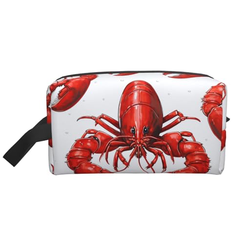 Weinglas-Kulturbeutel, tragbar, große Kapazität, Reise-Kulturbeutel (Druckmodelle), wasserdicht, Make-up-Aufbewahrungstasche für Damen und Herren, für Geschäftsreisen, Fitness, Badezimmer, tägliche von MMSJSBVY