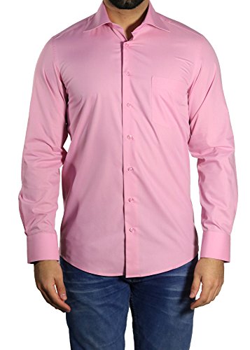 MMUGA Business & Freizeit Hemd Altrosa 5XL von MMUGA