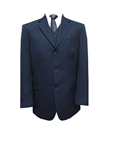 MMUGA Herren Anzug Jacke Sakko Dunkelblau 52 von MMUGA