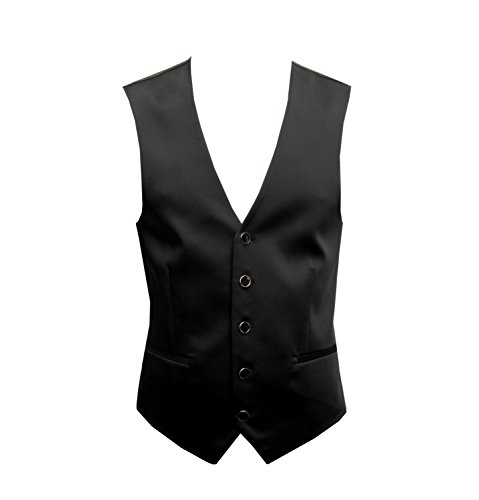 MMUGA Herren Hochzeitsweste Slim Schwarz 102 MMUGA Herren Hochzeitsweste Slim Schwarz 102 von MMUGA