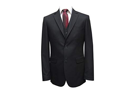 MMUGA Herrenanzug Slim Fit Tailliert 2 Rückenschlitze Schwarz 48 MMUGA Herrenanzug Slim Fit Tailliert 2 Rückenschlitze Schwarz 48 von MMUGA