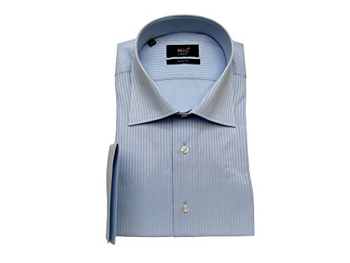MMUGA extra Langarm Hemd Slim-fit Tailliert Mittelblau L MMUGA extra Langarm Hemd Slim-fit Tailliert Mittelblau L von MMUGA