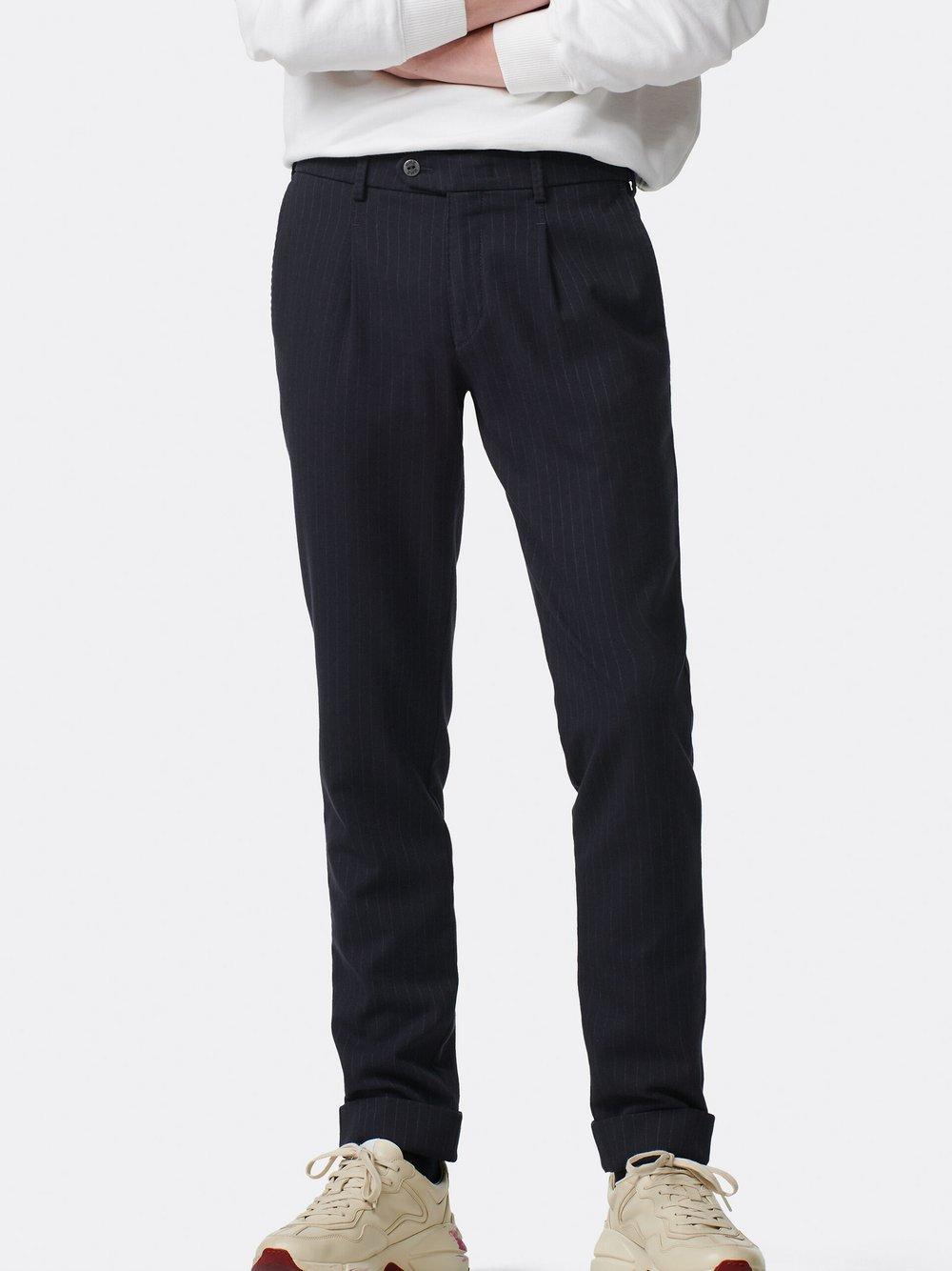 MMX Chino-Hose Herren Baumwolle, blau von MMX