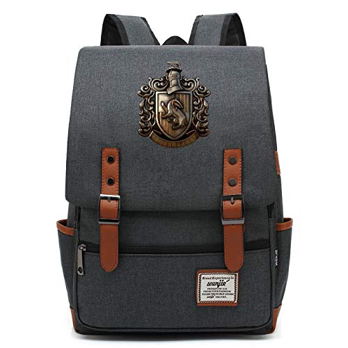 Harry Potter Tasche, große Retro Hogwarts Rucksäcke für Frauen/Teenager/Kinder, geräumiger Rucksack für Schule/Arbeit/Pendeln 43x29x13.5cm #13 von MMZ